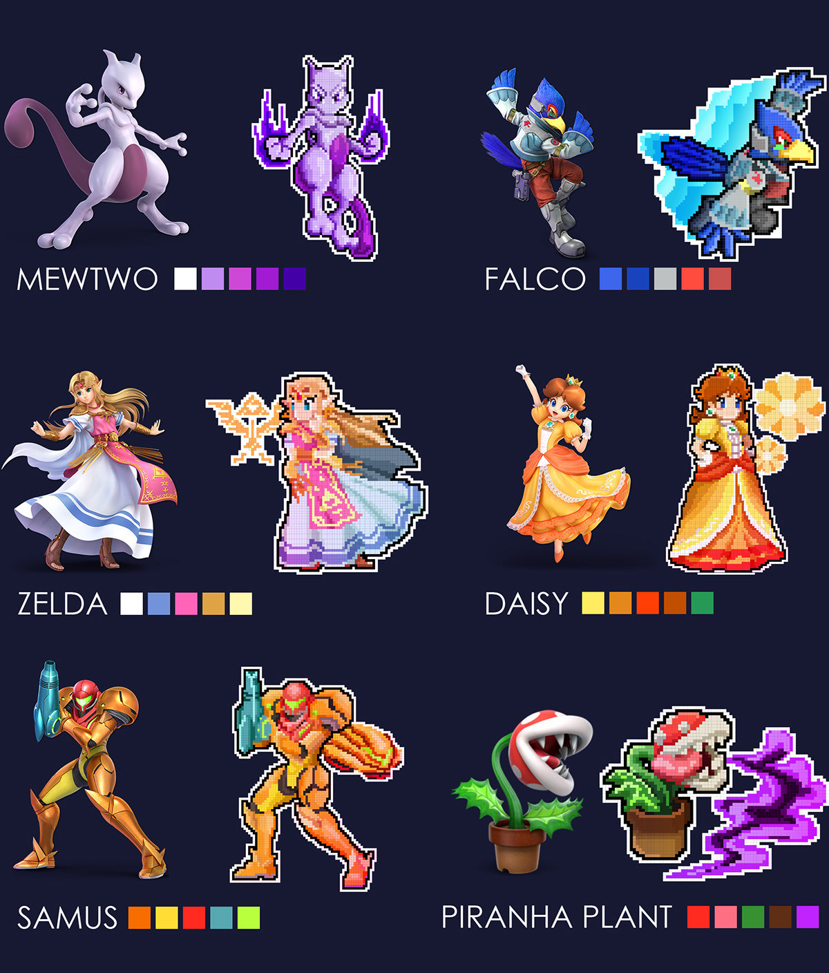 sticker branding  Pixel art Video Games Character diseño personajes ILLUSTRATION  digital ux