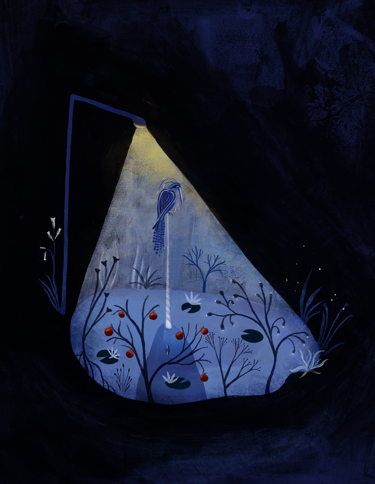 Album albumcover animation  blue Darkblue fantastic night nightscene pink typography  