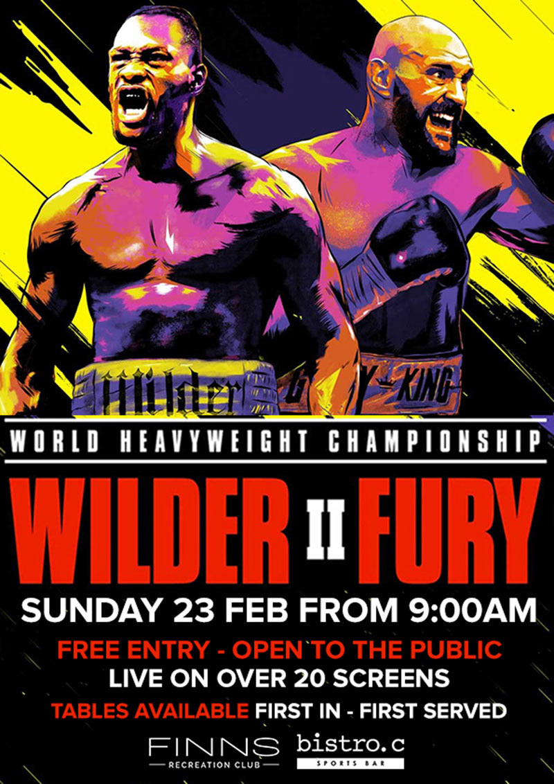 Deontay Wilder Vs Tyson Fury Ii Las Vegas Mgm 2020 Poster Print 24x36"/60x90cm