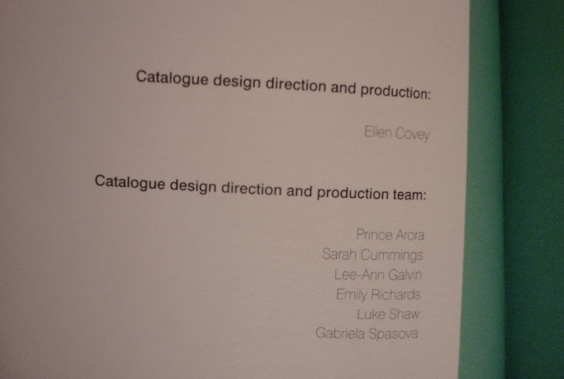 TEAMWORK  Coventry University degree show Catalogue Layout spreads Students Creativity