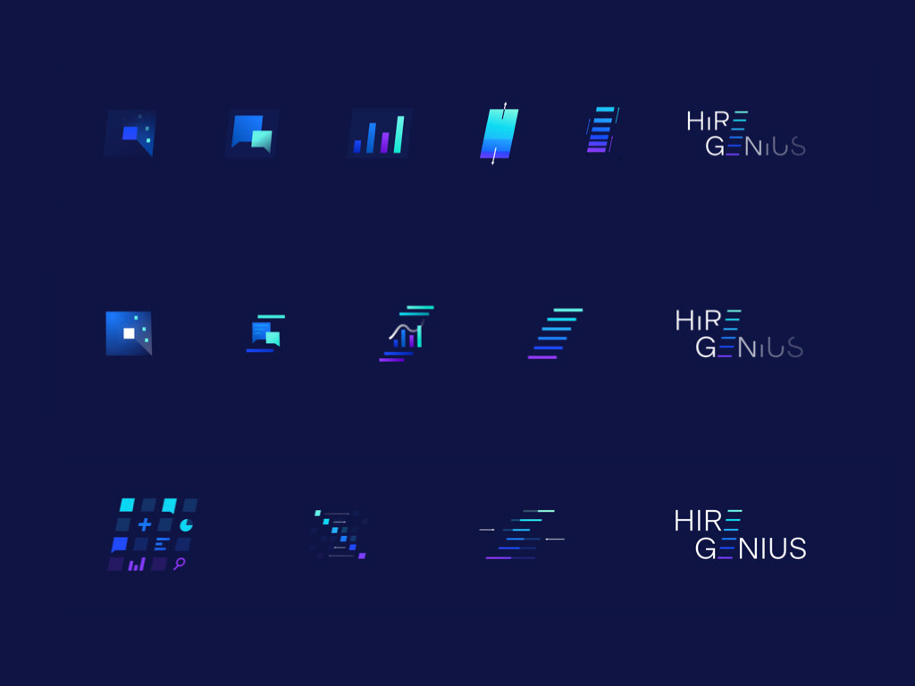 Hire Genius - Logo Animation on Behance