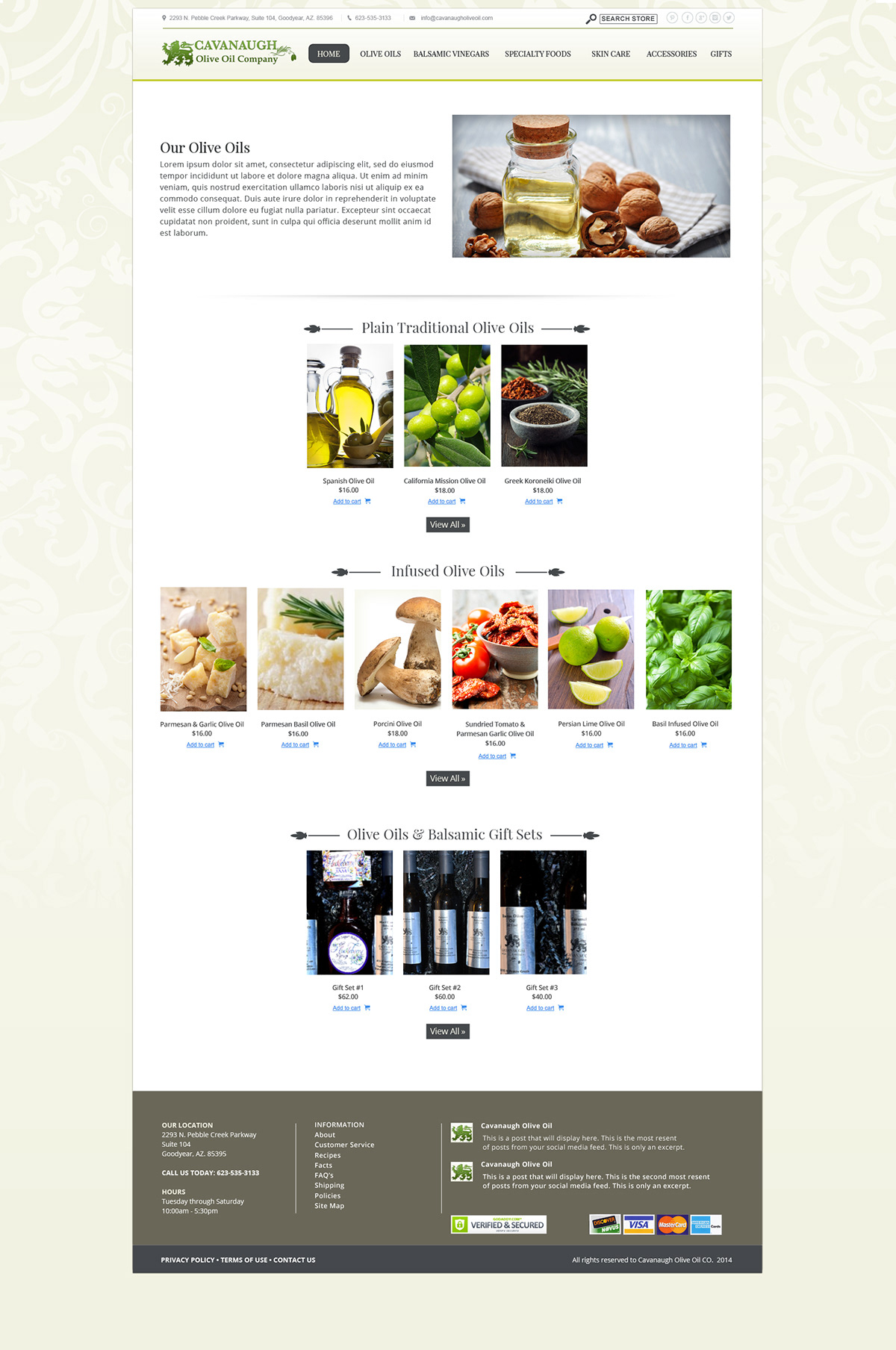 design redesign Olive Oil balsamic cuisine
