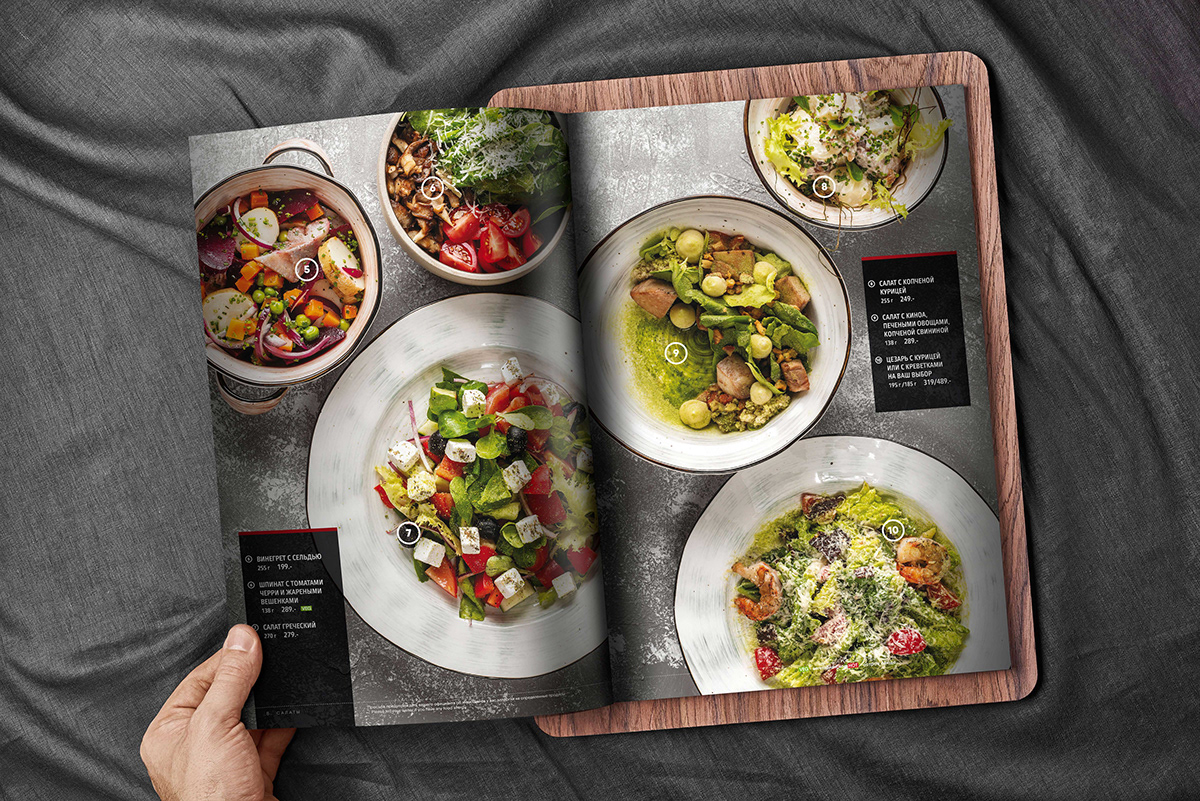 Food  food photography menu Menu Card menu design menu folder menus restaurant wooden menu