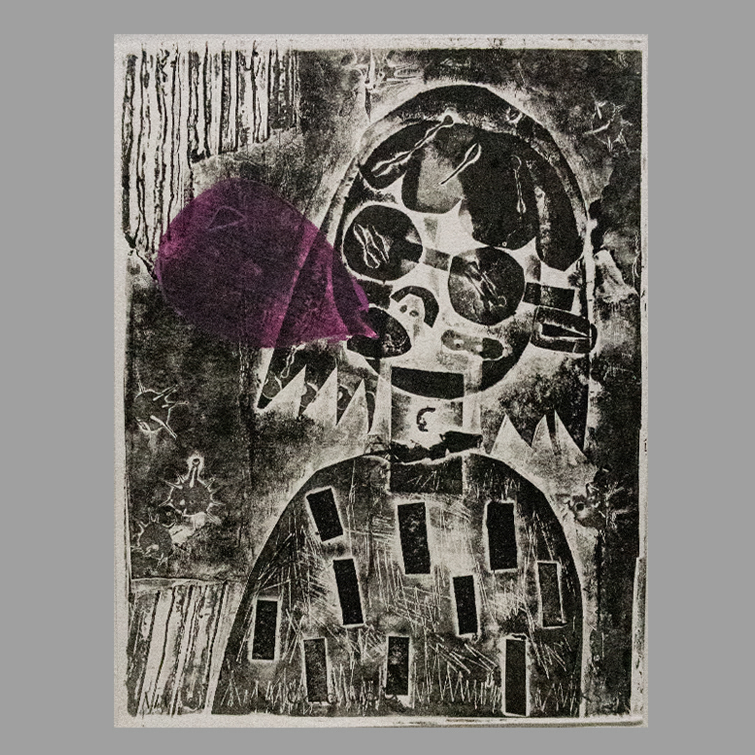 art arte artist artwork Chicle Collograph grabado grabados Guadalajara woman
