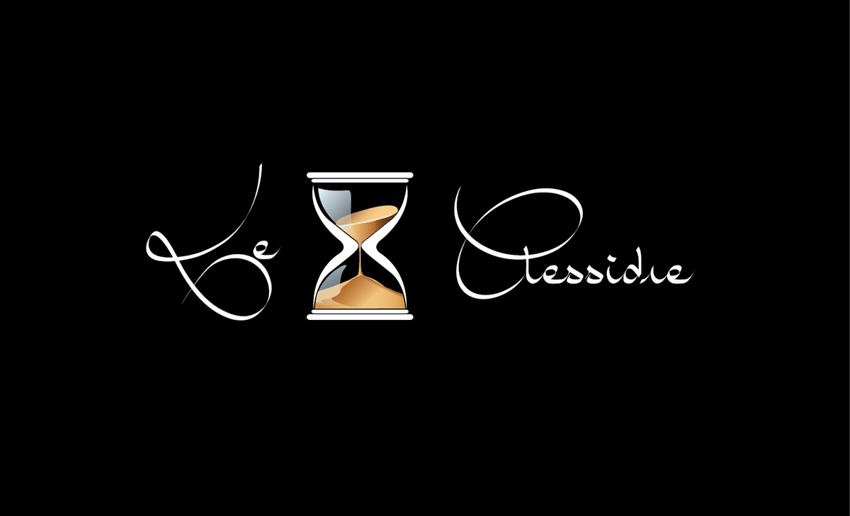 logo restaurant hourglass clessidra