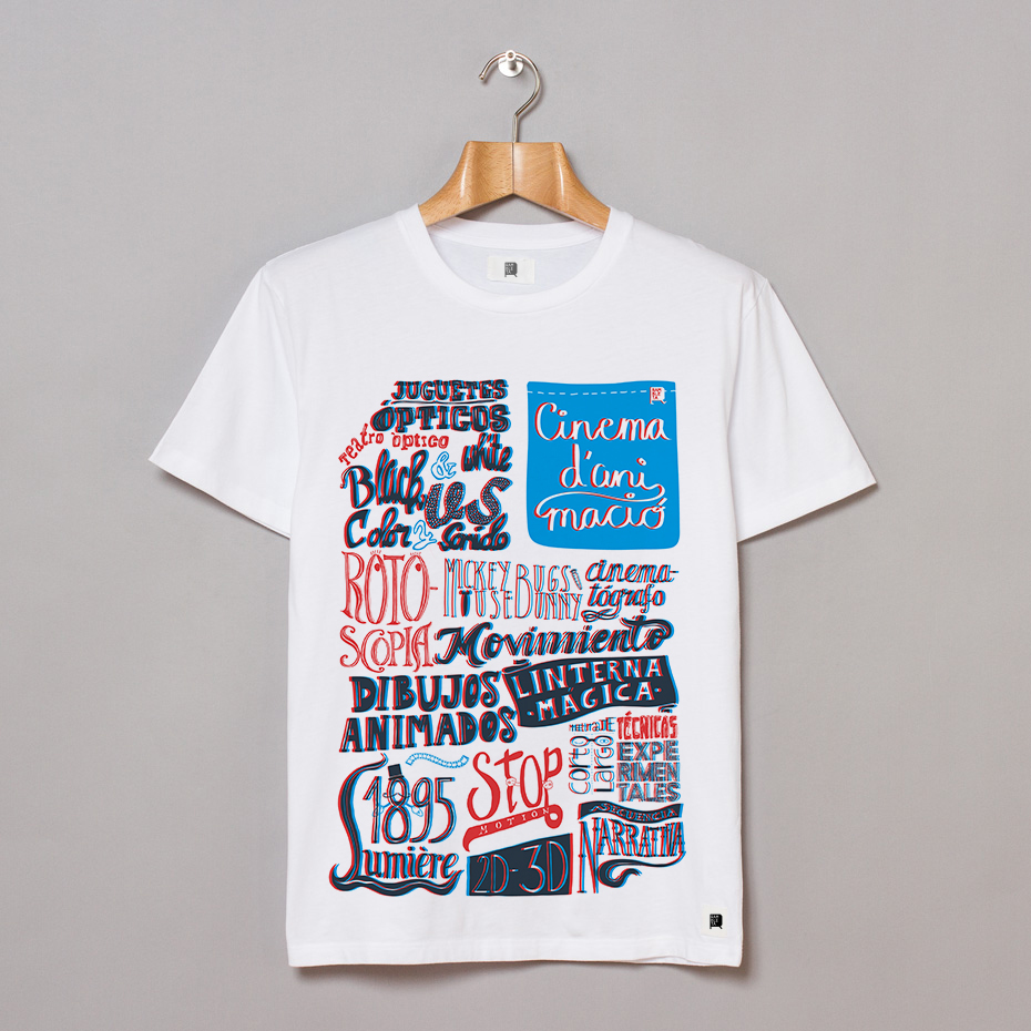 3D poster design lettering t-shirt
