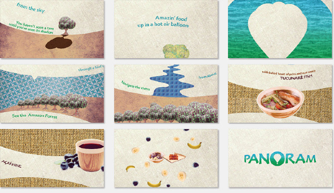 pattern texture Food  type identity Logo Design