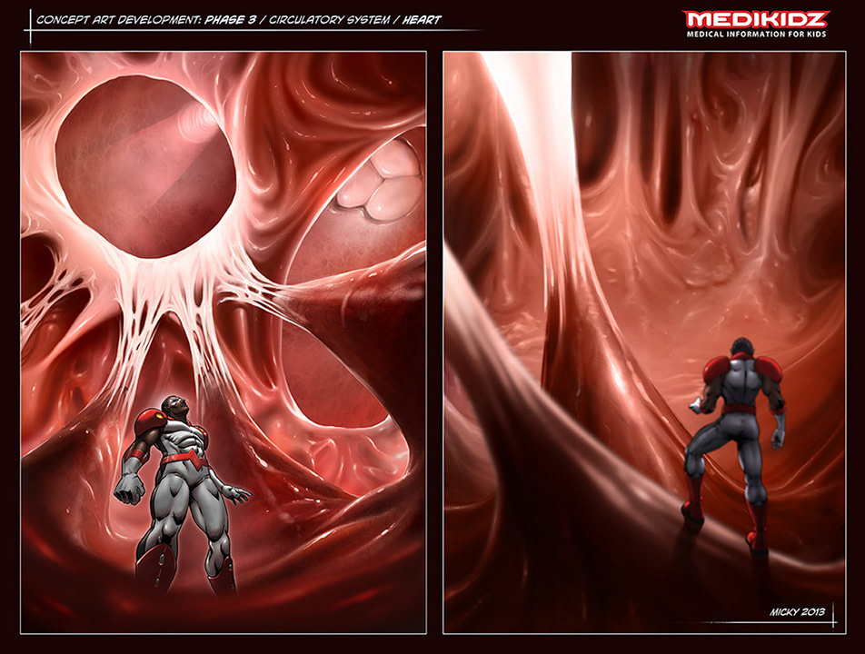 medikidz environment comics concept fantasy science medical