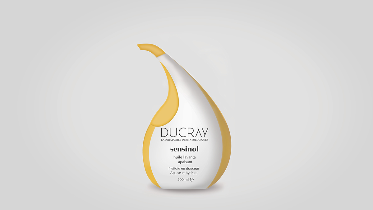 Ducray sensinol rebranding packaging design packagingrebranding runner-up finalist EPDA epdadiy