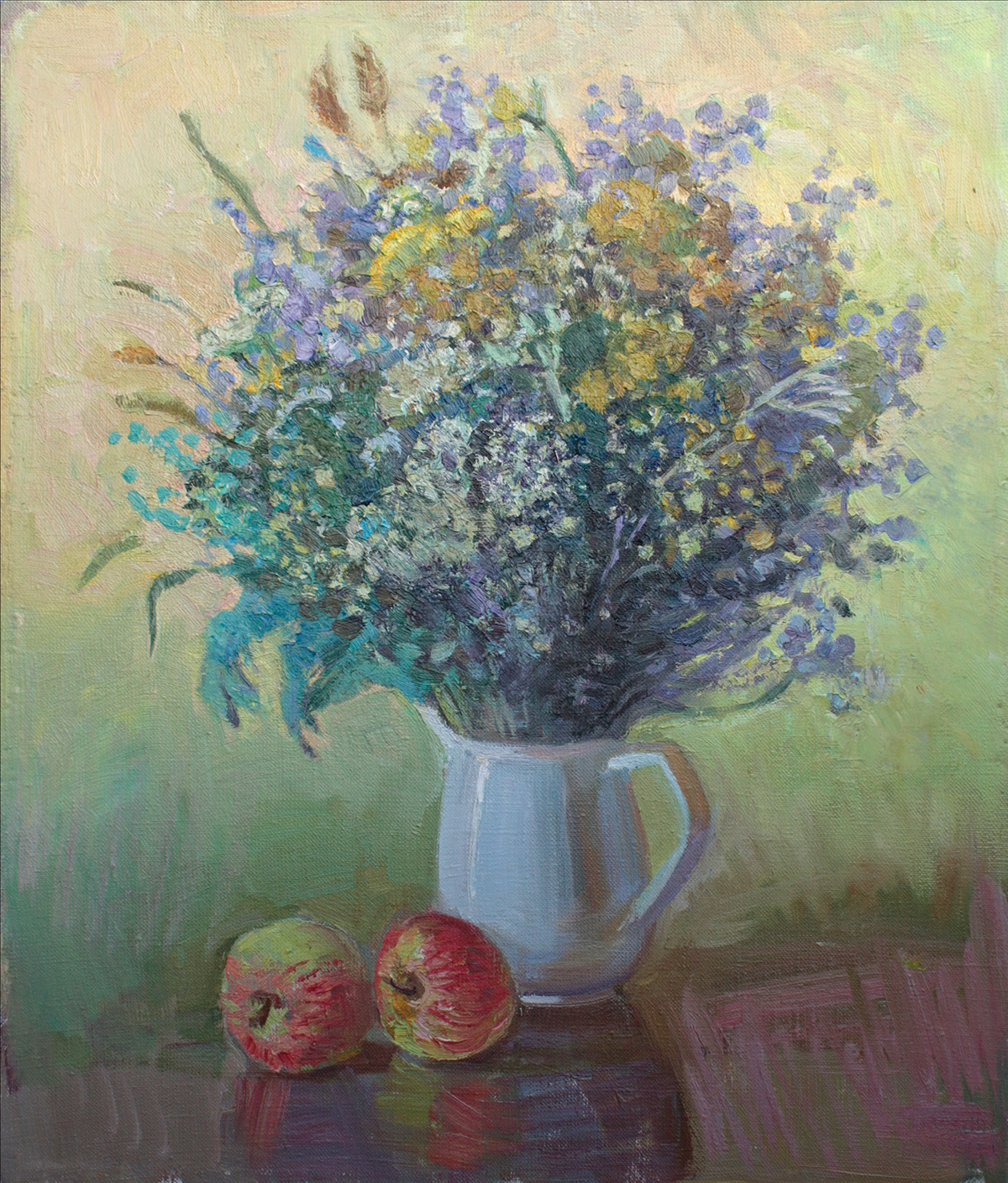 Flowers painting   oilpainting art fine art summer still life impressionism Realism Interior