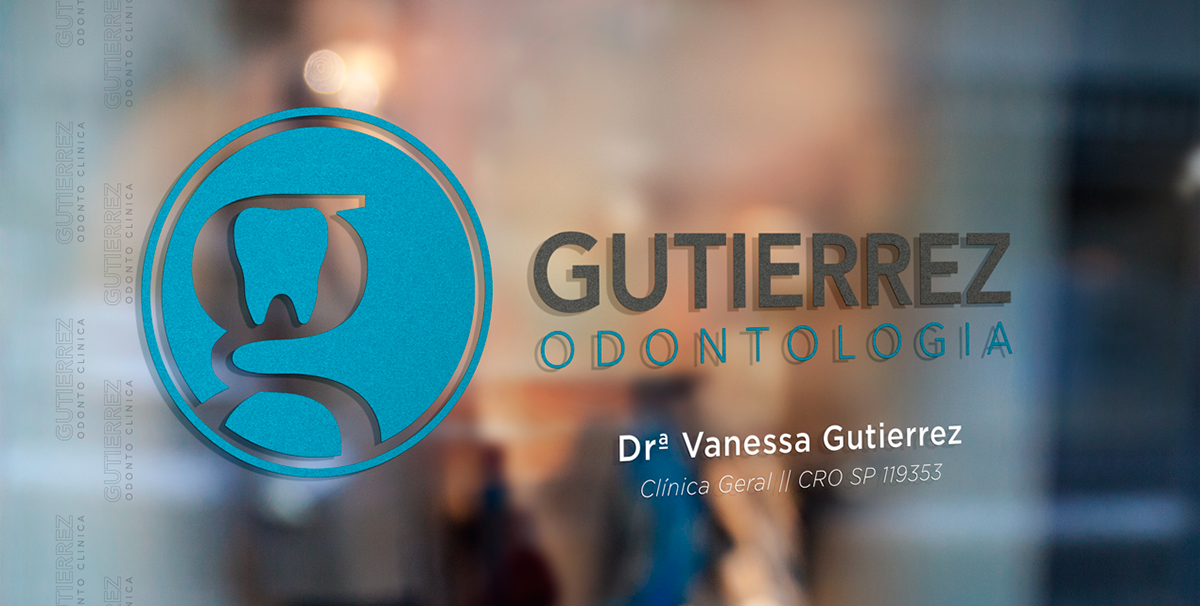 Odontologia clinica Gutierrez Odonto Clinic publicidade dentista jacon brand marca