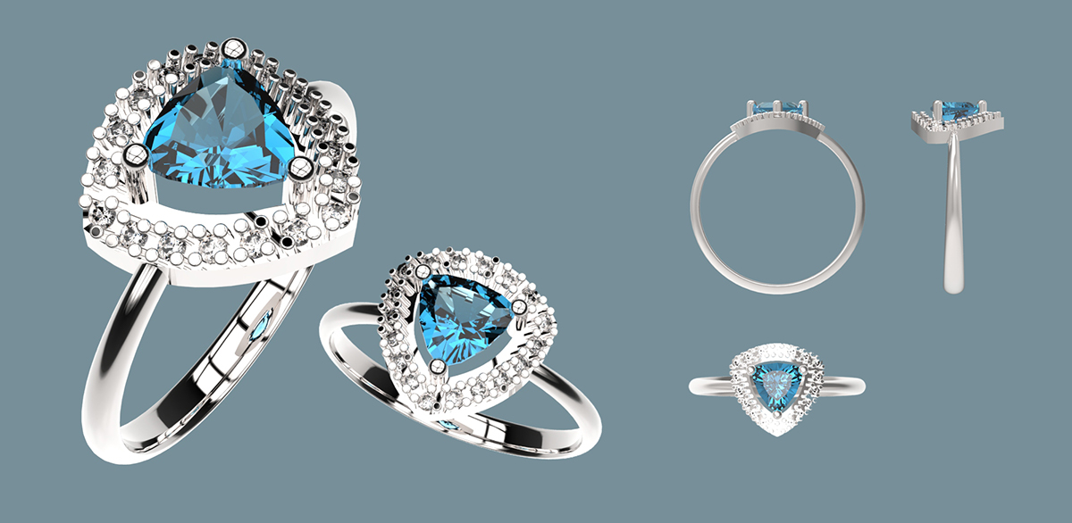 3D jewellry jewelry Jewellery 3D-Design .ювелирные изделия украшения rings Necklace earrings
