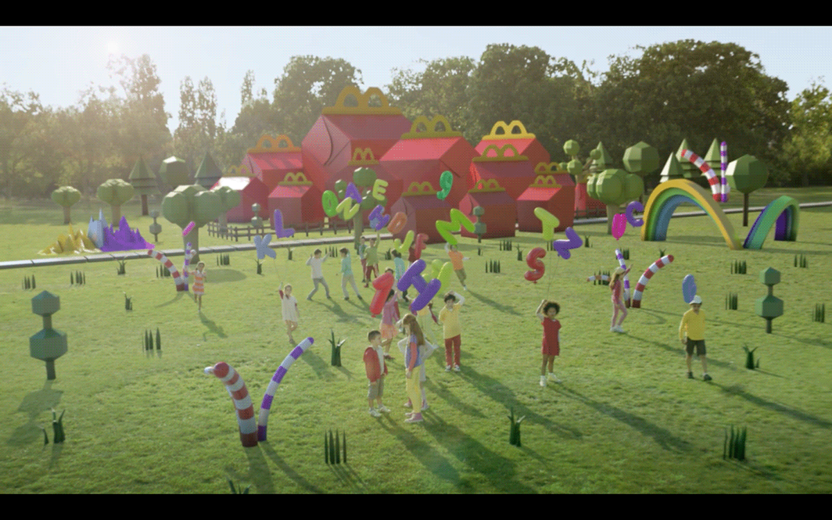 bikini McDonalds 3danimation CGI vfx Maya