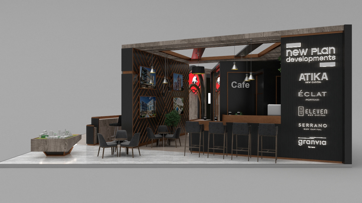 3D 3ddesigen booth nextmove Nextmove2021 Proposal SketchUP vray
