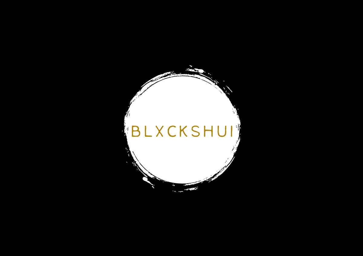 blxckshui logo identity