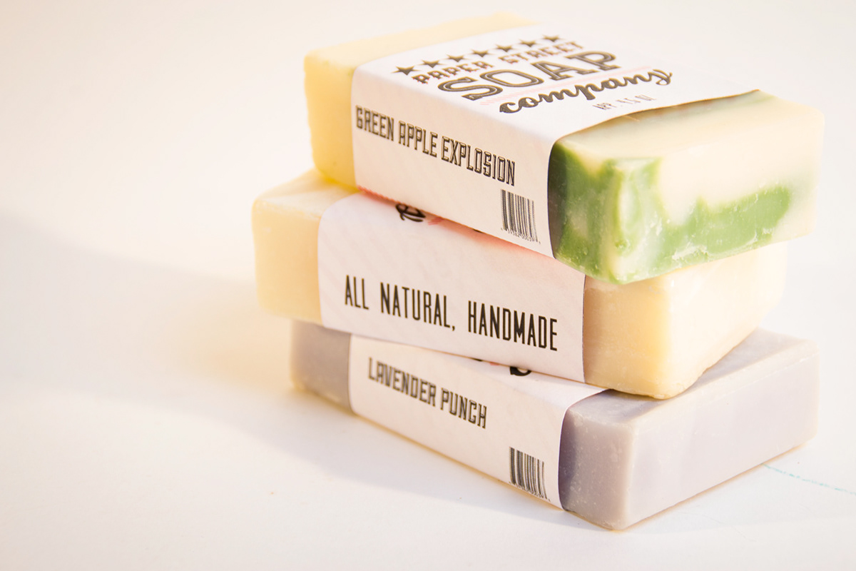 Packaging Identity System soap Student work