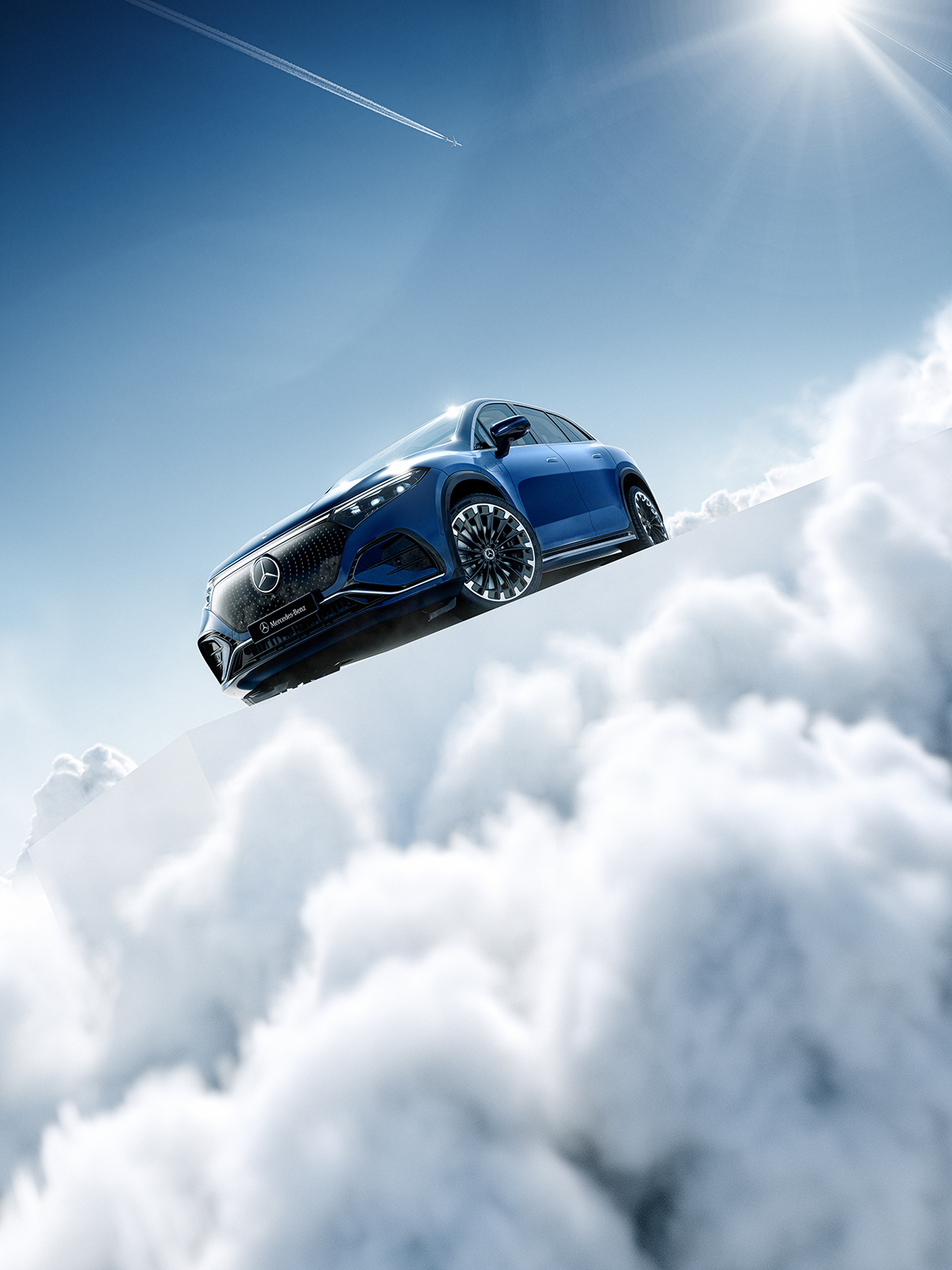 3d art automotive   car blender cycles mercedes futuristic sci-fi Digital Art  CGI