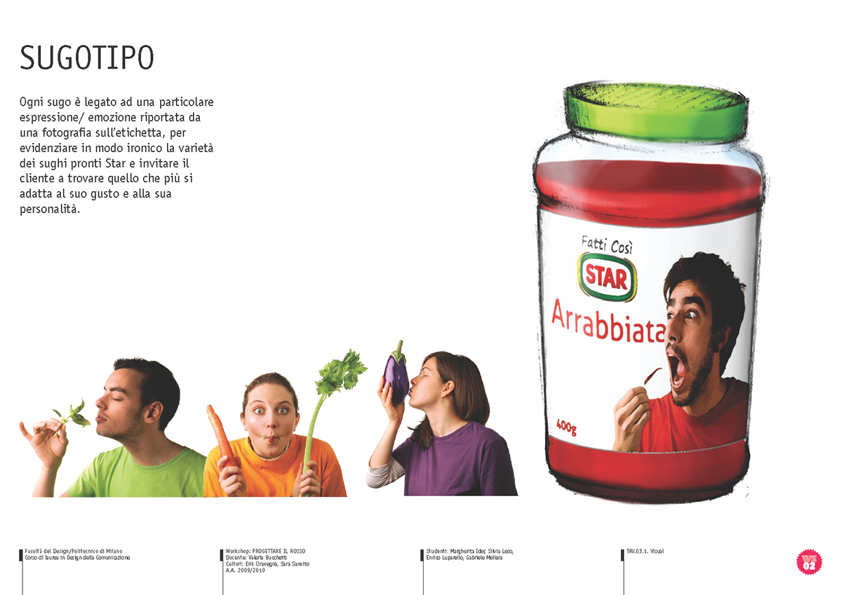 star sughi Packaging Workshop sauce Tomato Label Etichette Advertisign school