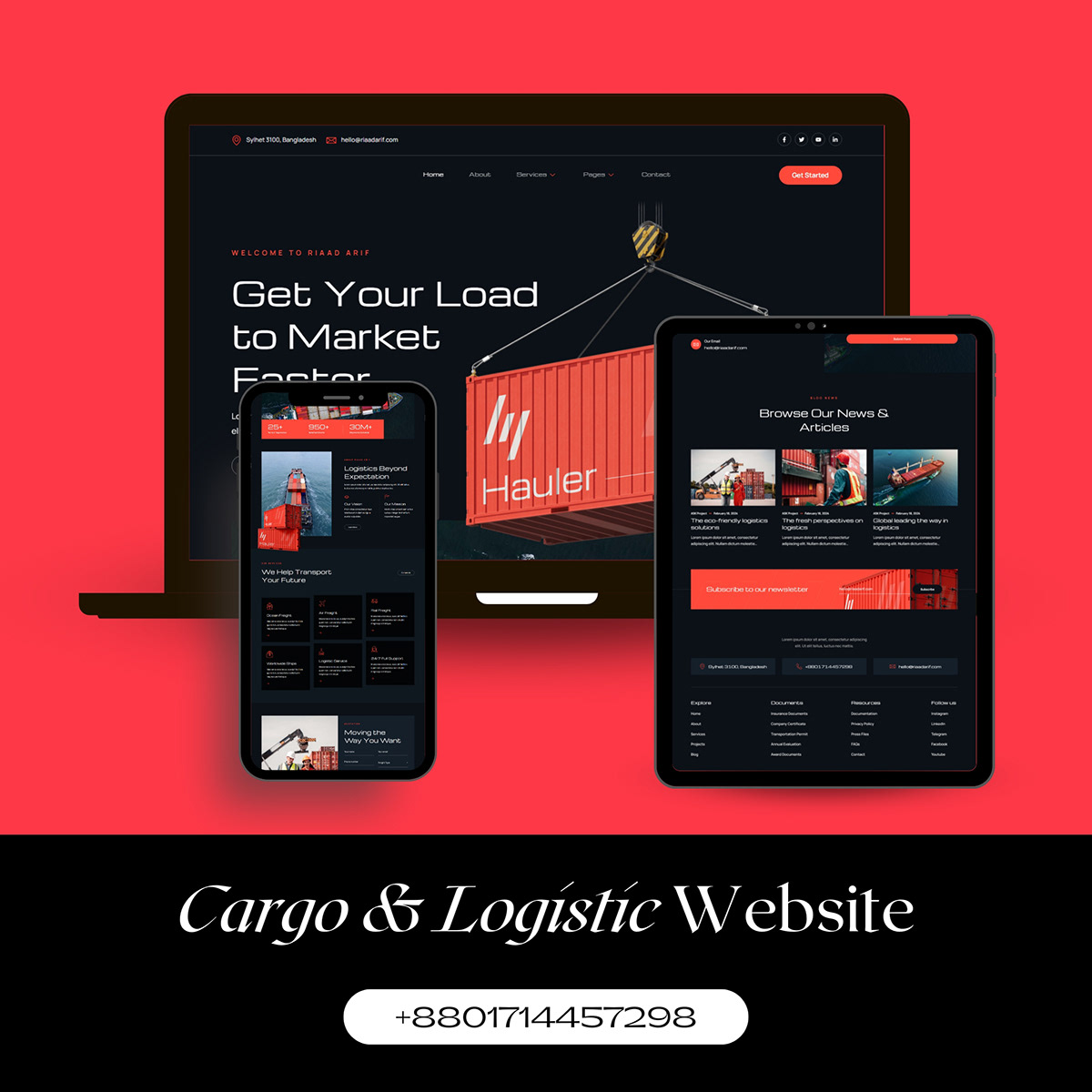 Cargo & Logistic Website