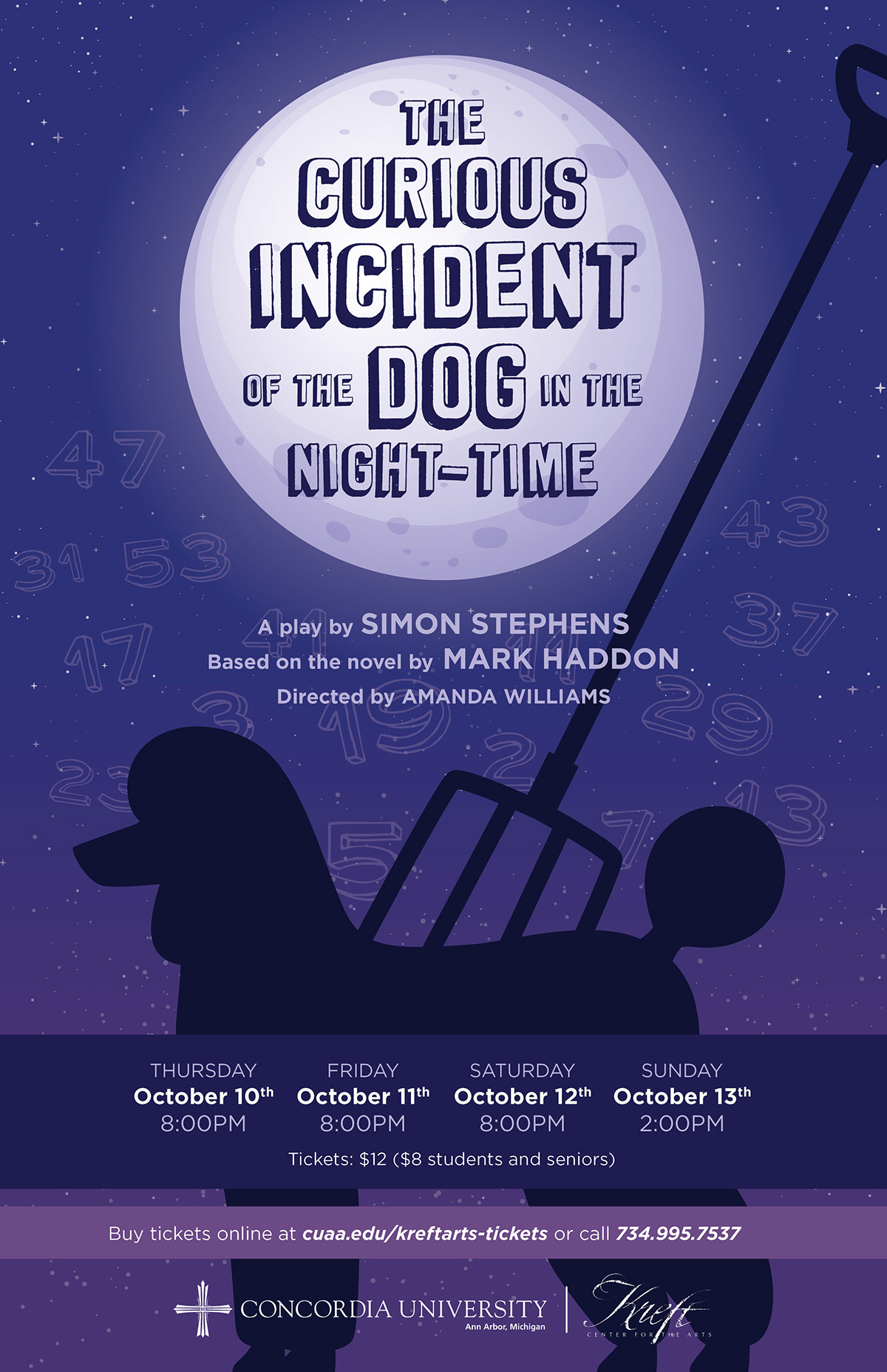 curious incident dog in the Night-Time play poster Program theater  Theatre