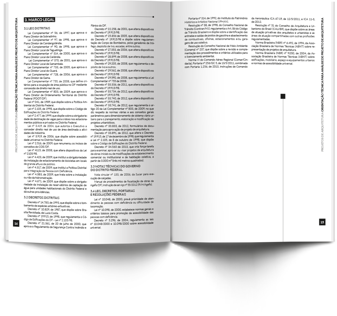 book black and White b&w legal documentation guidelines Charts fluxogram graphic editorial arch 3D cover