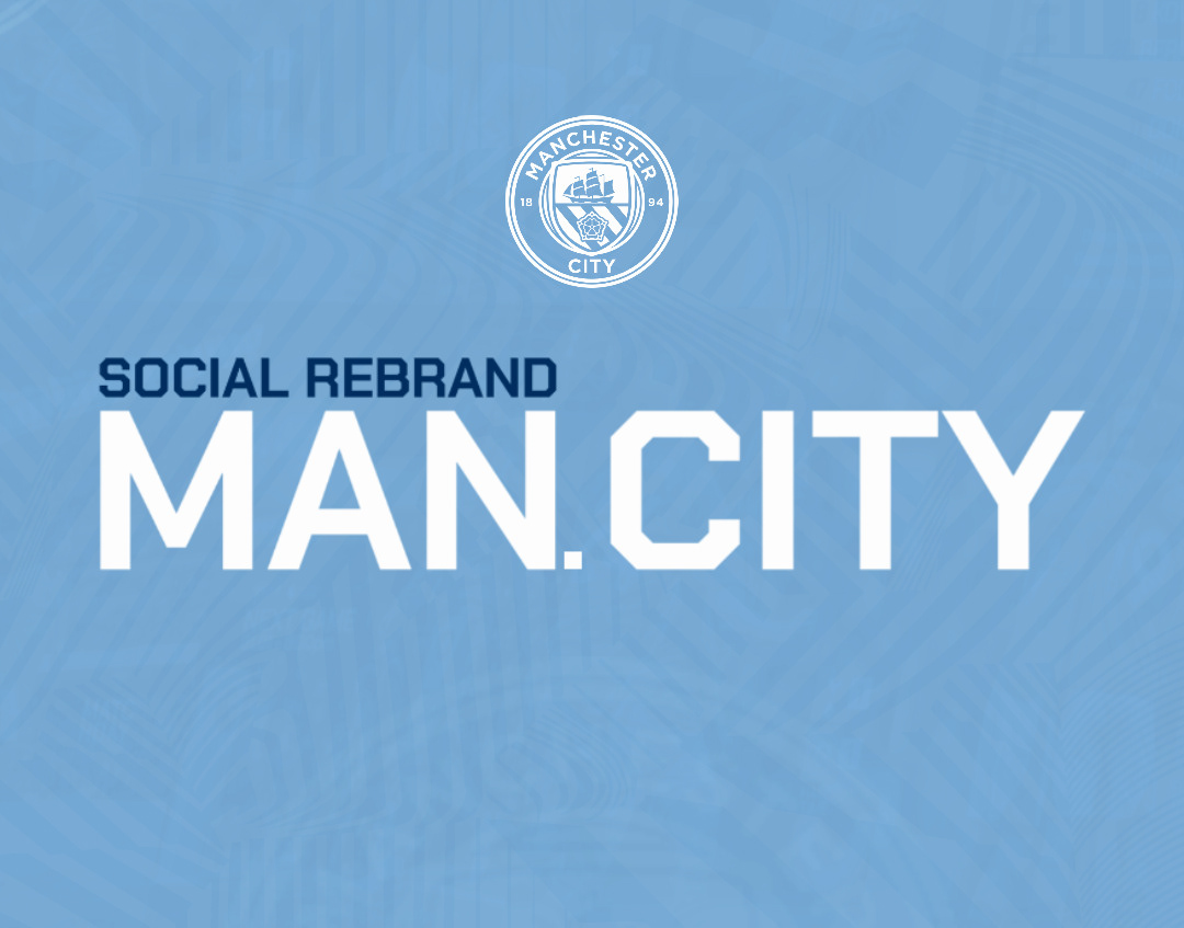 Manchester City Premier League soccer Social media post visual identity SMSports sports graphics football design matchday Sports Design
