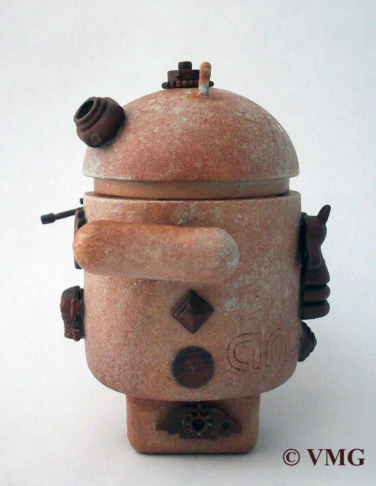 Androids  steampunk  dyzplastic  Andrew Bell  custom  urban  vinyl  art  toys