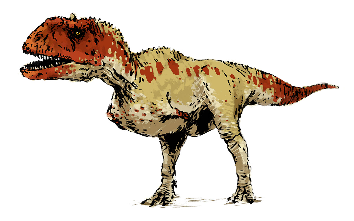 dinosaurs paleoart photoshop sketch