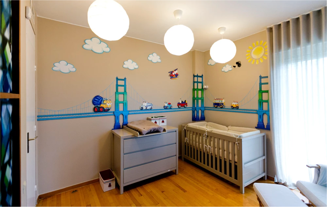 Murals ILLUSTRATION  decoration painting   children's rooms animino animino design Kid's Rooms