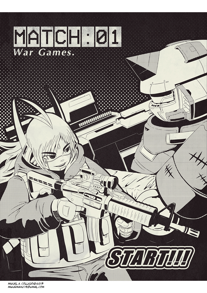 manga comic anime guns Combat valkyrie robot