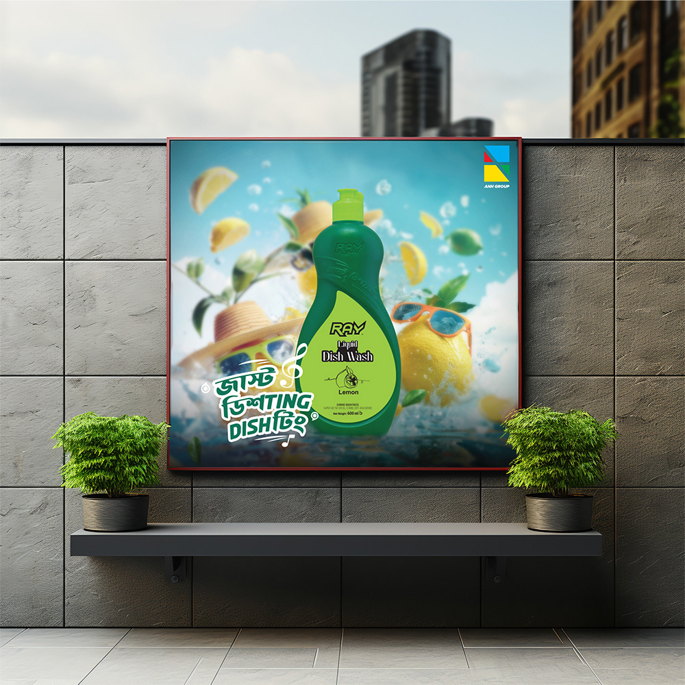 billboard Socialmedia design detergent dishwasher concept Graphic Designer Advertising  Brand Design marketing  