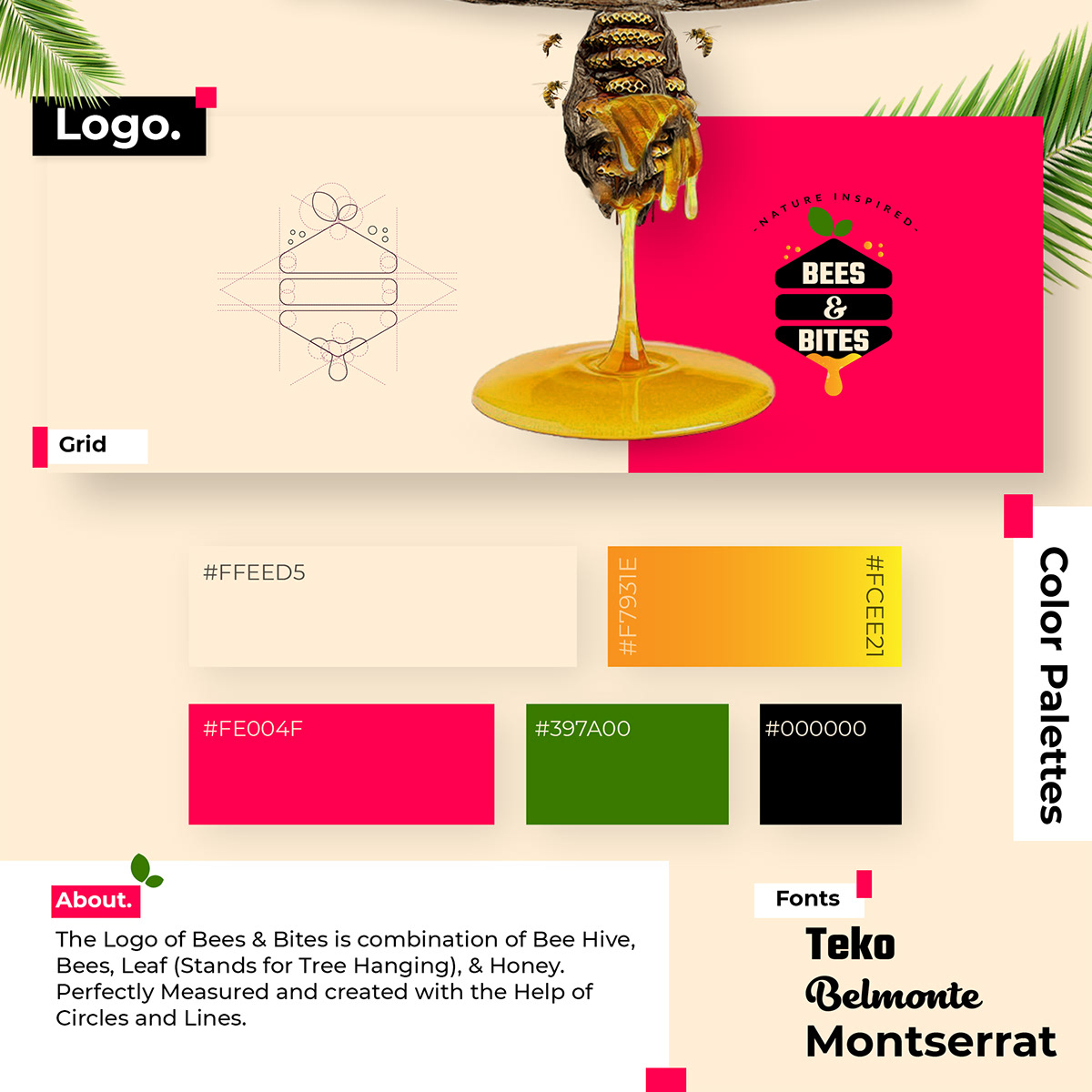 Adobe Photoshop branding  featured Graphic Designer honey branding Identity Design Illustrator Logo Design logo designer process