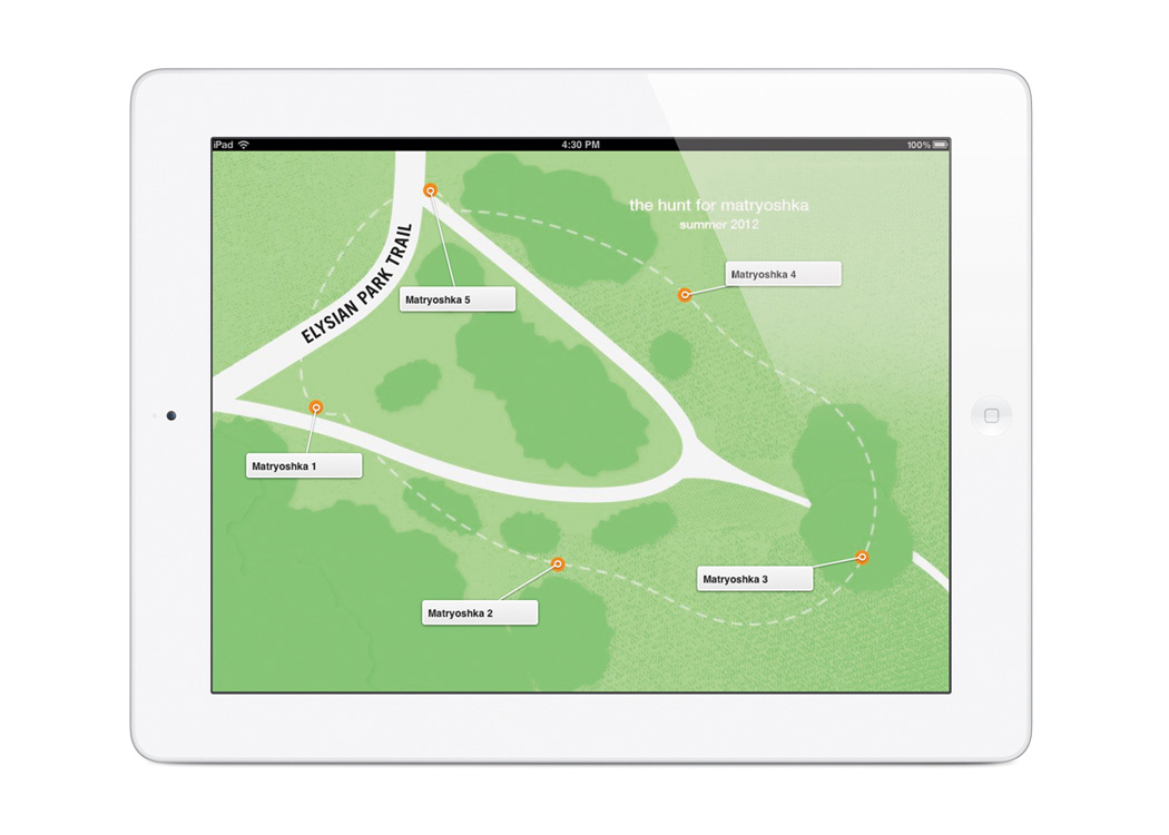 iPad interactive  UI ux ebook