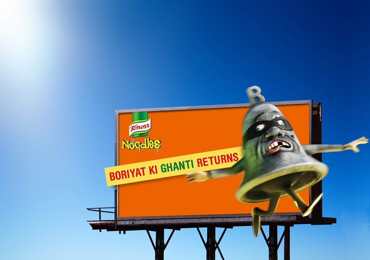 Knorr Dost Banao campaign Flavours characters launch Roundabout Outdoor
