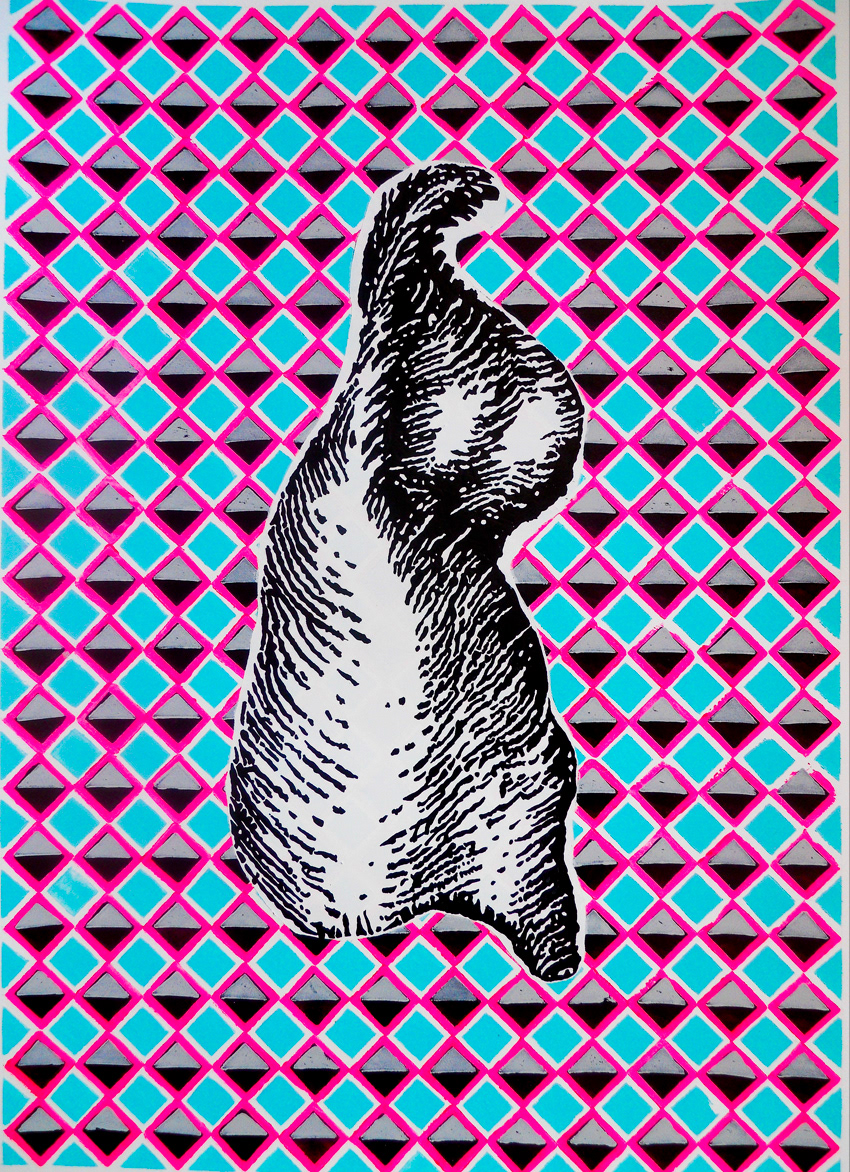paint pattern color animals paper