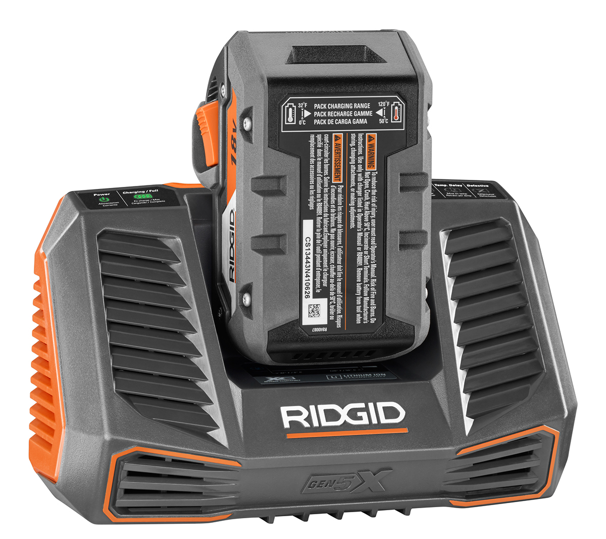 Ridgid charger battery tools Powertools design strategy