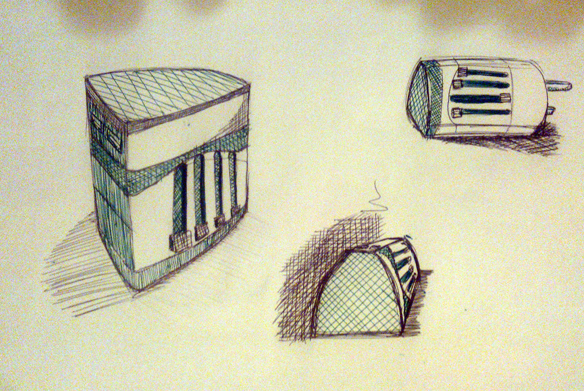 sketches drawing for ideation