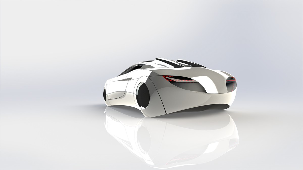 Audi RSQ Solidworks car cad concept