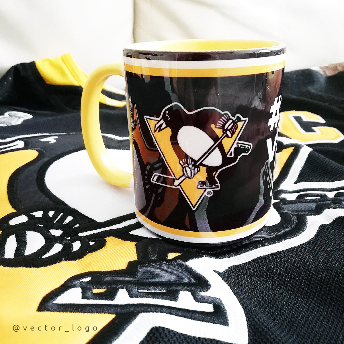 NHL hockey pens penguins pitsburg KHL Icehockey mug design Mug 