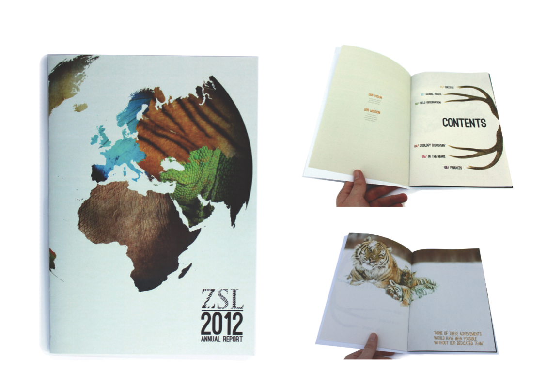 zsl  animal  london zoo whipsnade editorial ANNUAL report typographic