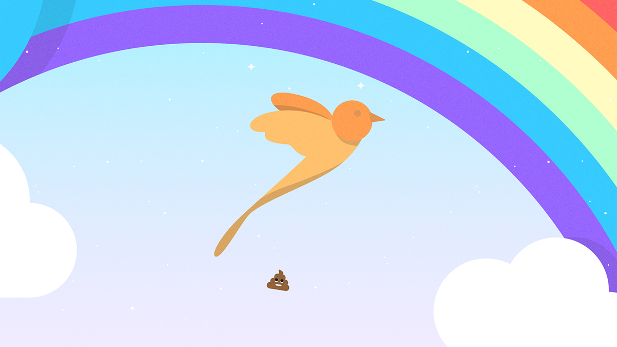 my creative tail fox & blowfish adobe blowfish water Tree  Icon cute animals treasure rainbow cartoon kid child