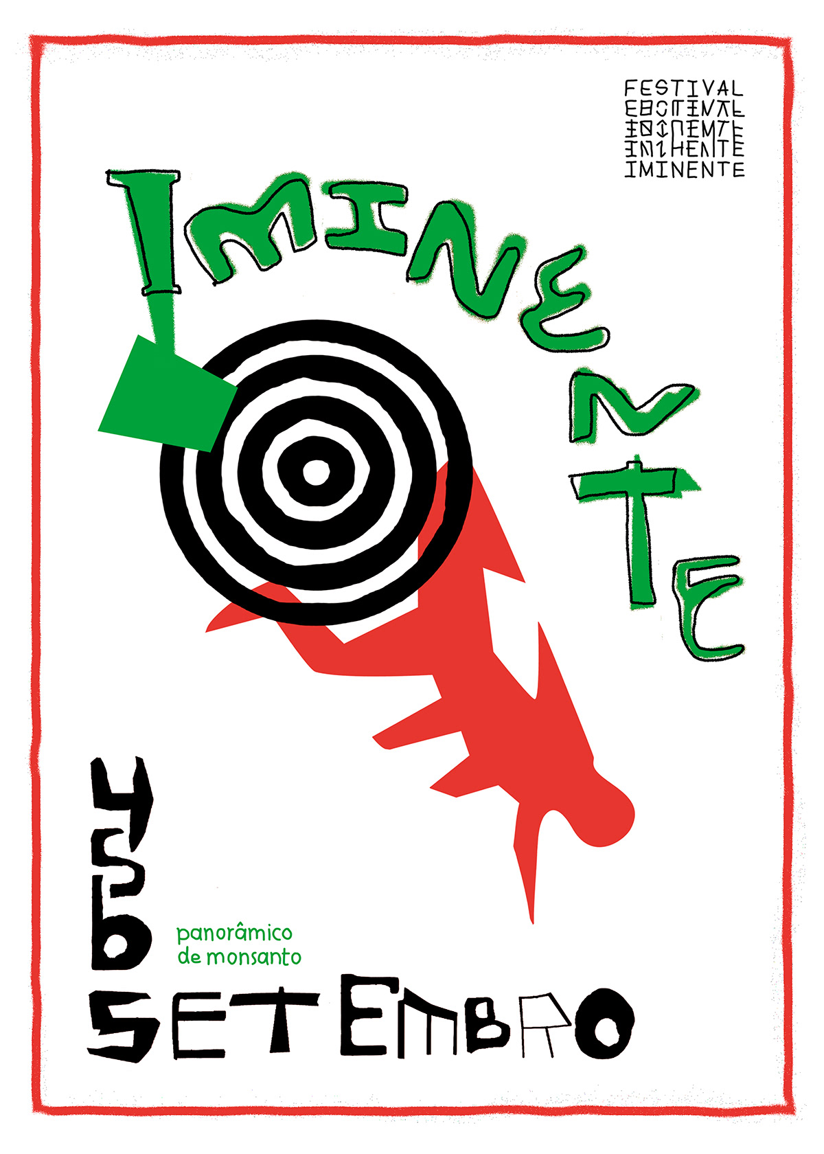 cartaz festival festival iminente Henryk hip-hop historia history non-aesthetic poster tomaszewski