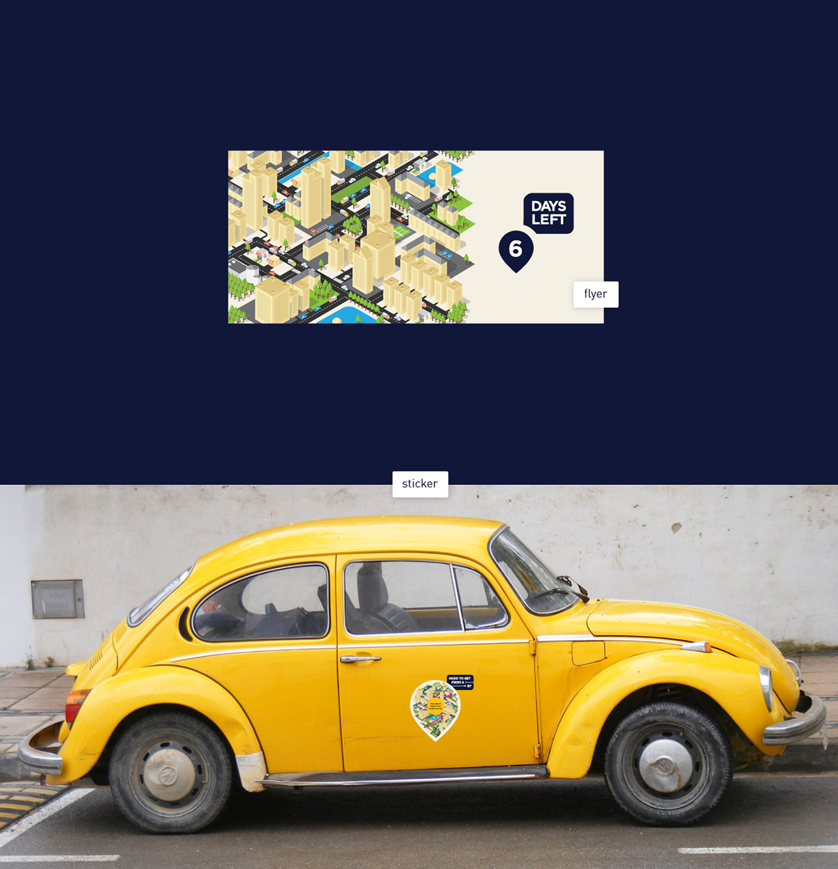 Carpooling application mobile app car city lift Isometric flat