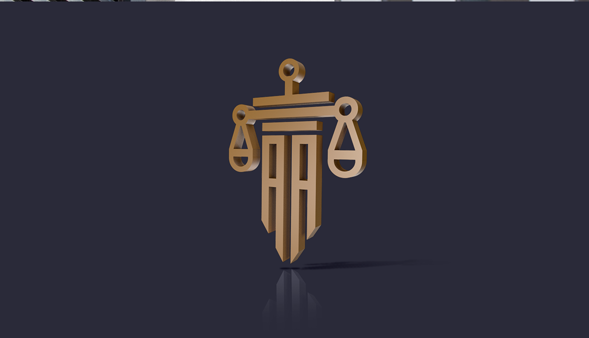 AA advocacia balança branding  espada Grecia grid logo Logotipo romana