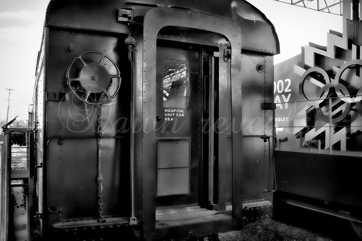 infrared train engines Ogden Union Station