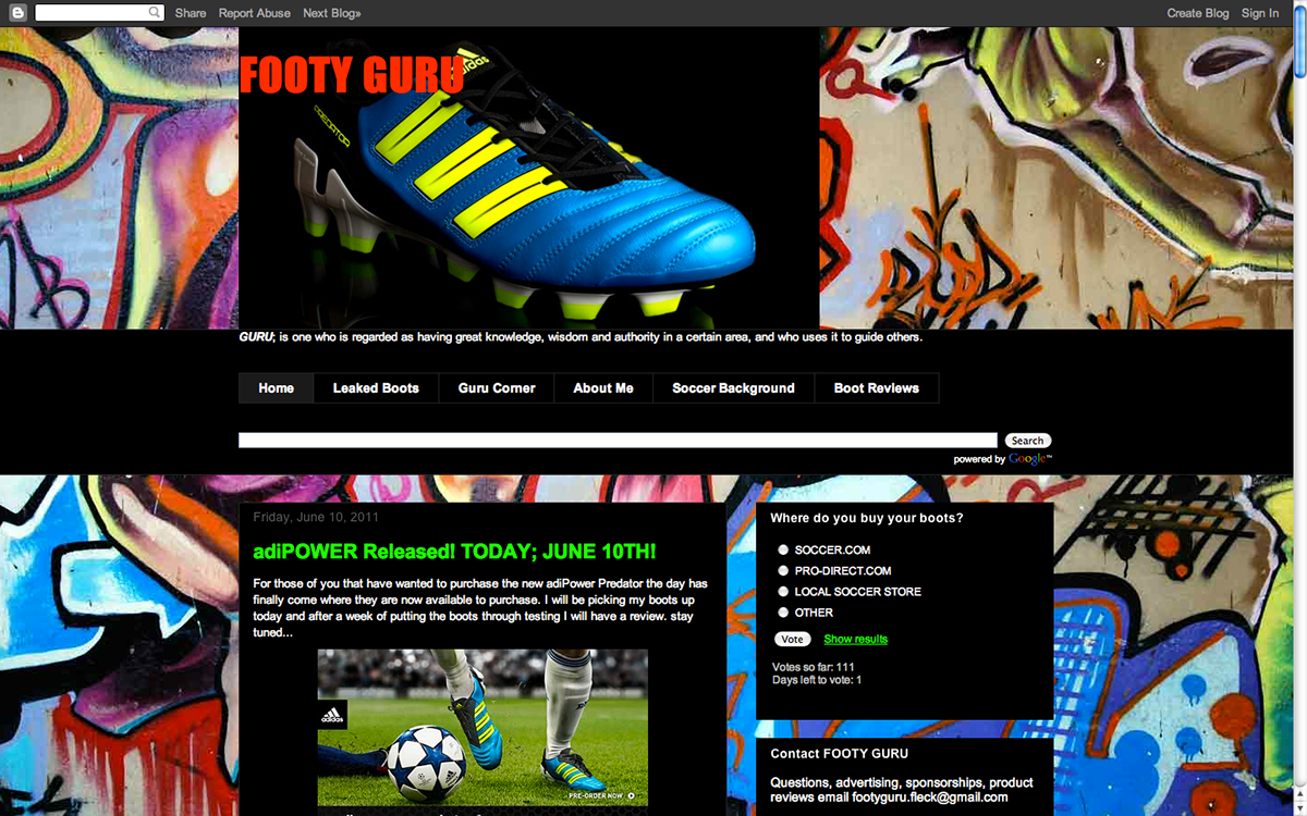 soccer Blog