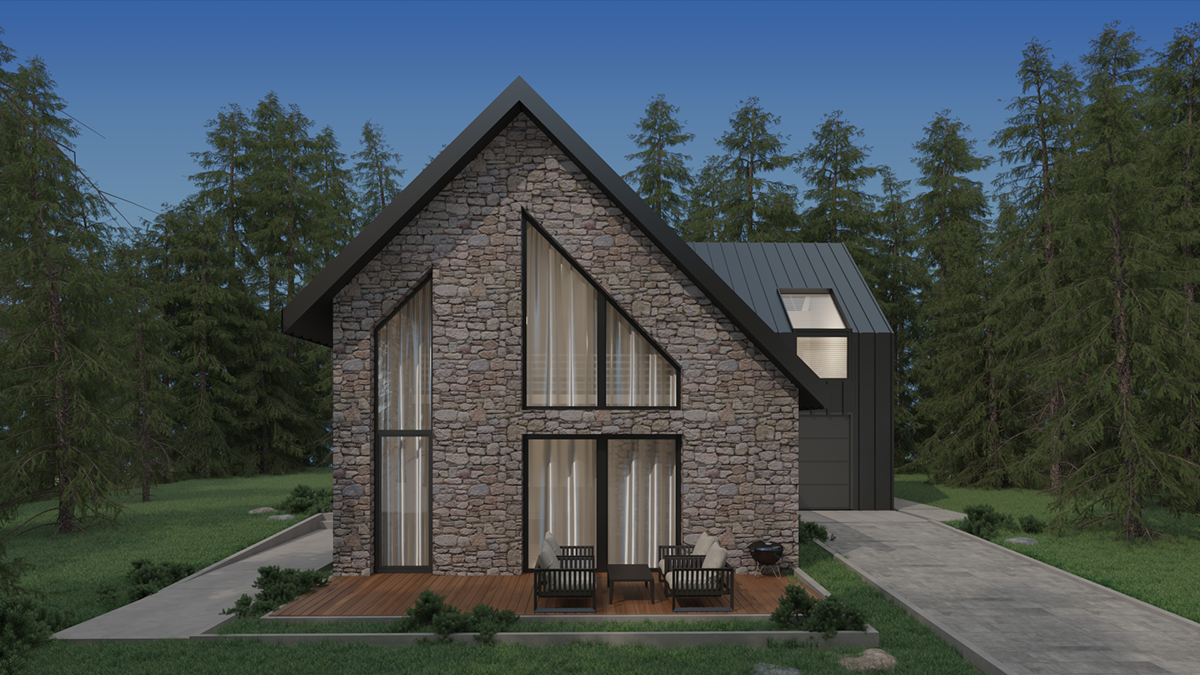 architecture landscaping architecture Urban Design mountain house cabin contemporary design Minimalism