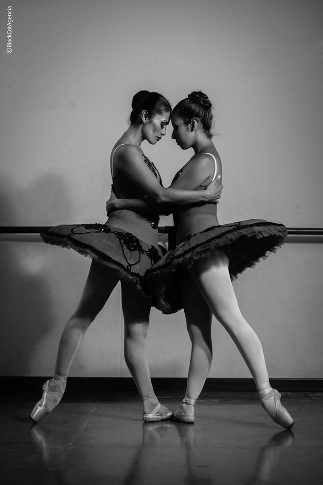 ballet BlackCatAgencia Fotografia bailarinas blancoynegro