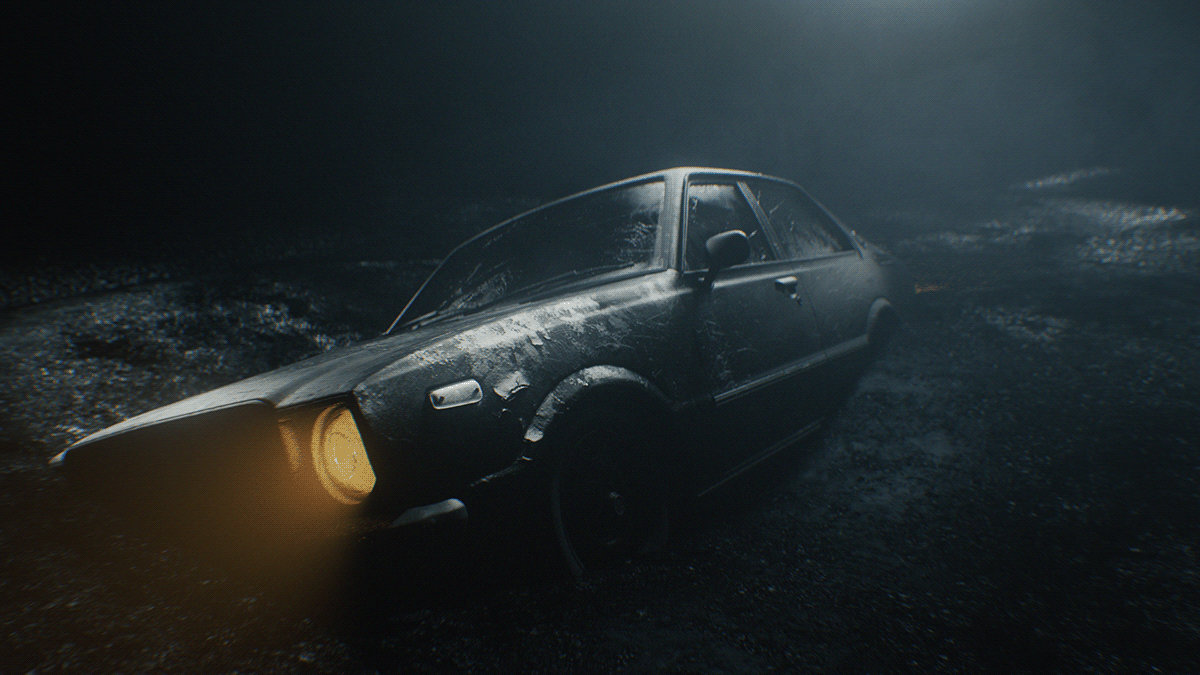 motion graphics  mystery Sinkhole thriller title sequence