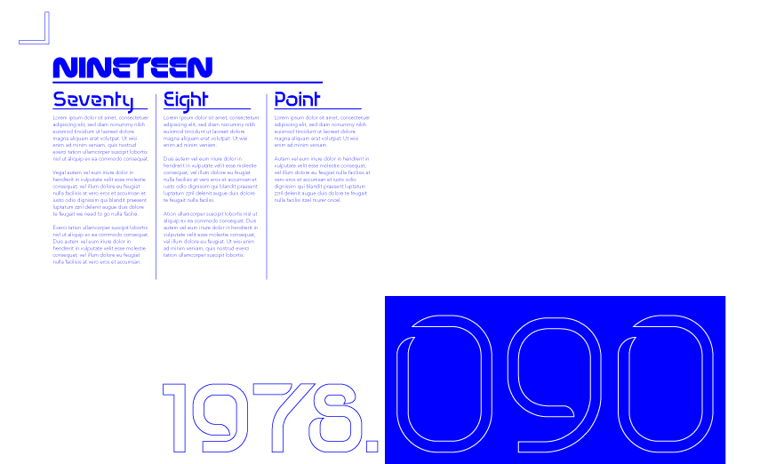 Typeface type design Illustrator Fontself Diecut stencil type font Free font